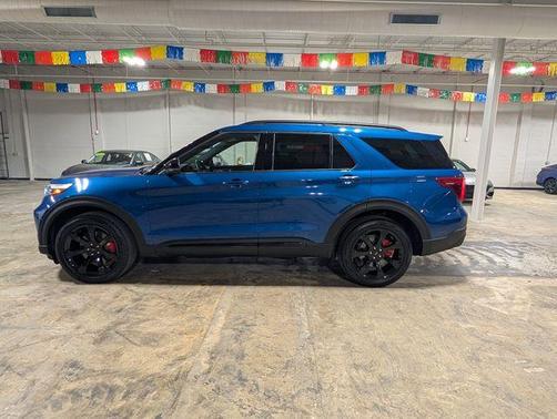 Atlas Blue Metallic 2023 Ford Explorer ST