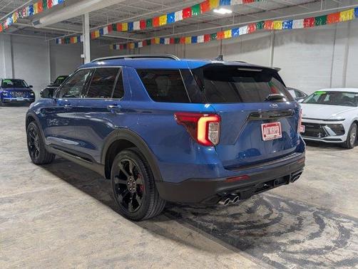 Atlas Blue Metallic 2023 Ford Explorer ST