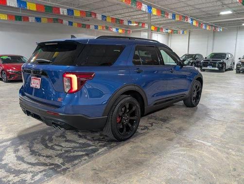 Atlas Blue Metallic 2023 Ford Explorer ST