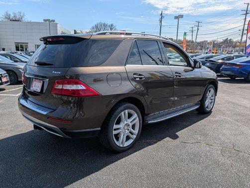 Brown 2015 Mercedes-Benz M-Class ML 350 4MATIC