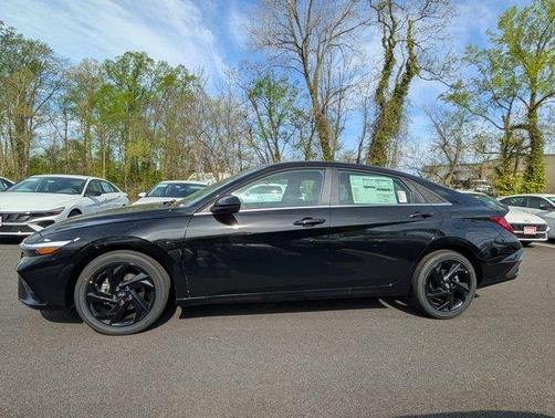 Black 2026 Hyundai ELANTRA SEL SPORT PREMIUM