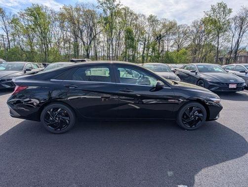 Black 2026 Hyundai ELANTRA SEL SPORT PREMIUM