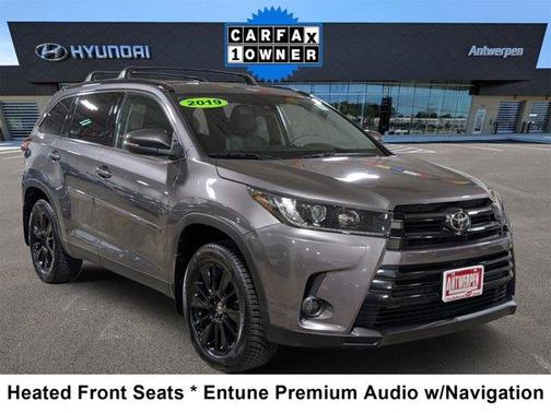 Predawn Gray Mica 2019 Toyota Highlander SE