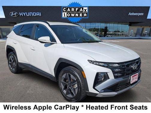 Serenity White Pearl 2025 Hyundai TUCSON SEL Convenience