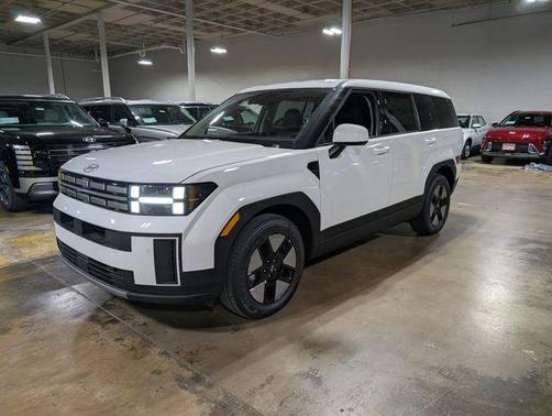 White 2026 Hyundai SANTA FE HEV SE