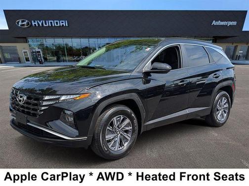 Phantom Black 2022 Hyundai TUCSON Hybrid Blue