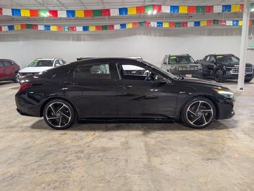 Phantom Black 2023 Hyundai ELANTRA N Line