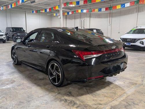 Phantom Black 2023 Hyundai ELANTRA N Line