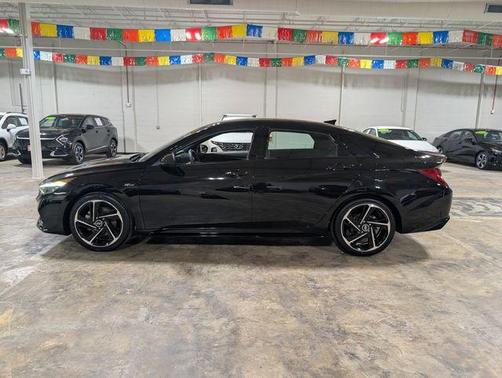 Phantom Black 2023 Hyundai ELANTRA N Line