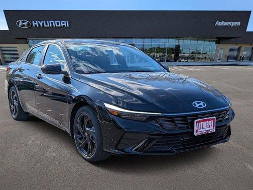 Black 2026 Hyundai ELANTRA SEL SPORT PREMIUM