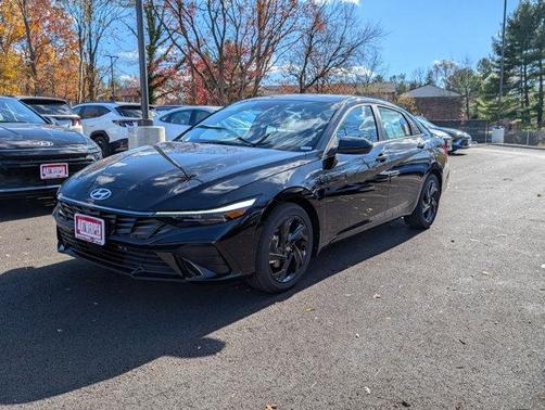 Black 2026 Hyundai ELANTRA SEL SPORT PREMIUM