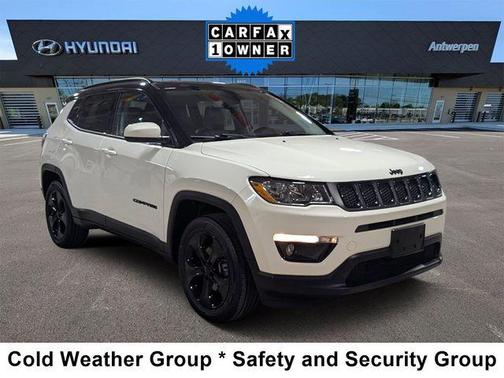 White Clearcoat 2019 Jeep Compass Altitude