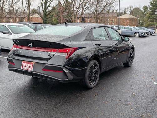 Black 2026 Hyundai ELANTRA SEL Sport