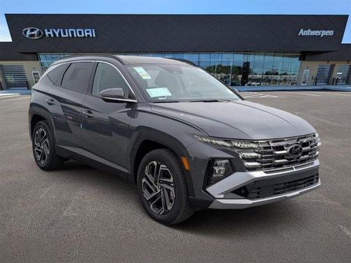 Gray 2026 Hyundai TUCSON Hybrid Limited