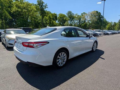 Super White 2019 Toyota Camry LE