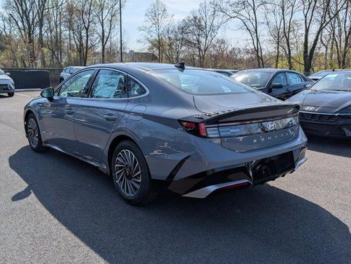 Blue 2026 Hyundai SONATA Hybrid SEL