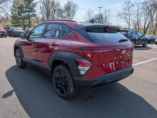 Red Metallic 2026 Hyundai KONA SEL Sport