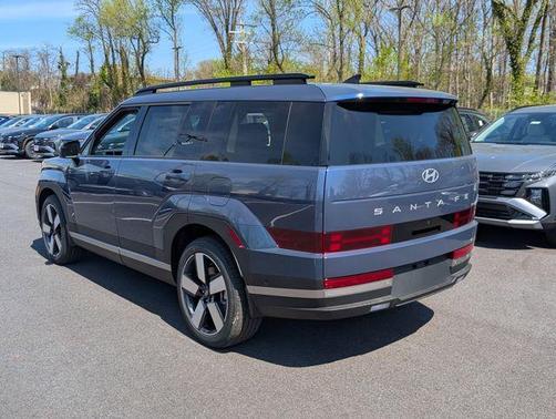 Atlantic Blue 2026 Hyundai SANTA FE HEV Limited