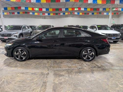Onyx Black 2023 Hyundai ELANTRA SEL