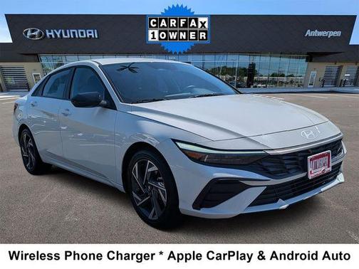 White 2025 Hyundai ELANTRA SEL Sport