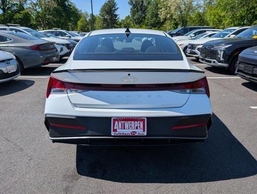 White 2025 Hyundai ELANTRA SEL Sport