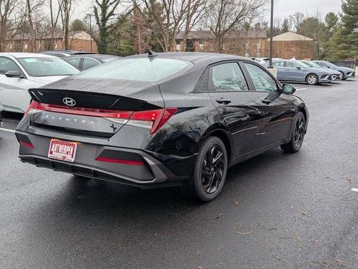 Black 2026 Hyundai ELANTRA SEL Sport