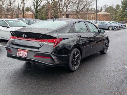 Black 2026 Hyundai ELANTRA SEL Sport