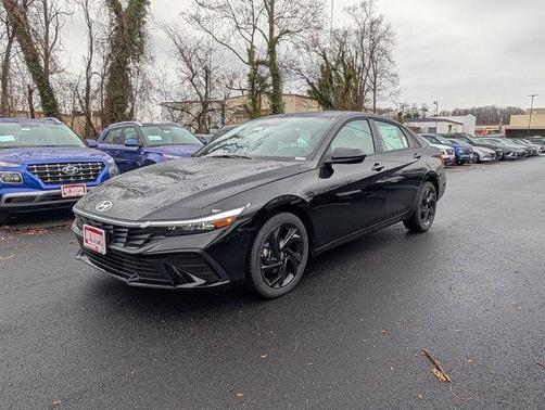 Black 2026 Hyundai ELANTRA SEL Sport