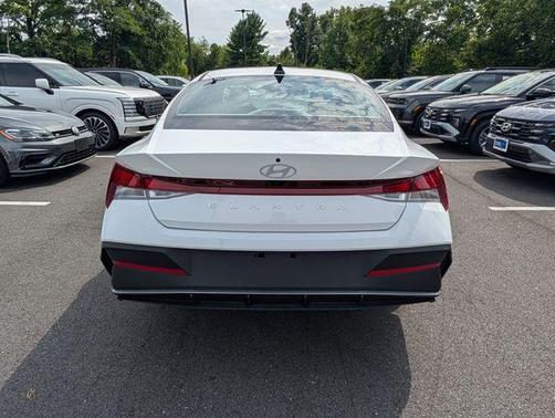 White 2024 Hyundai ELANTRA SEL