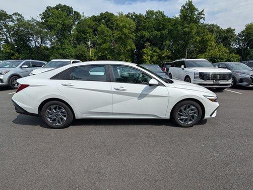 White 2024 Hyundai ELANTRA SEL