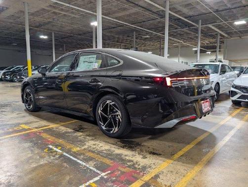 Black 2026 Hyundai SONATA SEL Sport