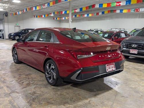 Red 2026 Hyundai ELANTRA HEV Limited