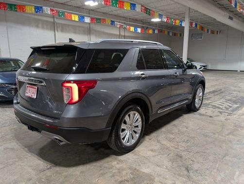 Gray Metallic 2022 Ford Explorer Limited