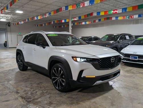 Wind Chill Pearl 2024 Mazda CX-50 2.5 Turbo Premium Package