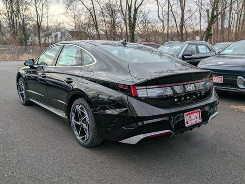 Black 2026 Hyundai SONATA SEL Sport