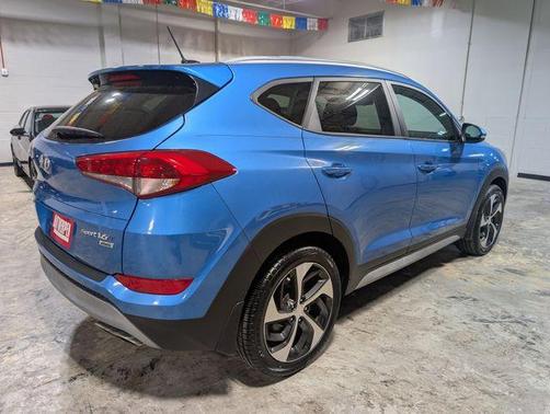 Caribbean Blue 2017 Hyundai TUCSON Sport