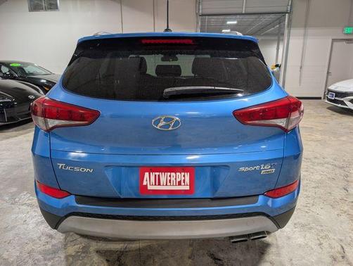 Caribbean Blue 2017 Hyundai TUCSON Sport