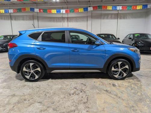 Caribbean Blue 2017 Hyundai TUCSON Sport