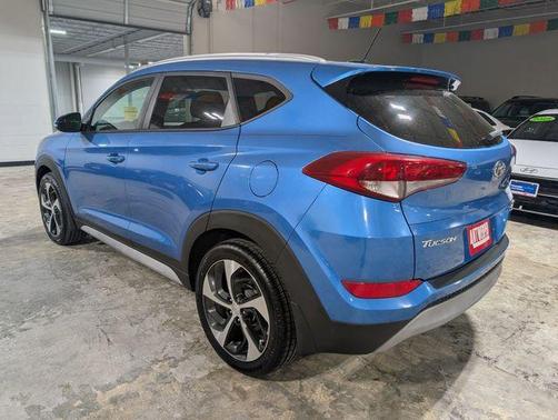 Caribbean Blue 2017 Hyundai TUCSON Sport
