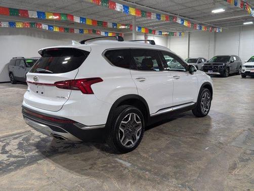 Quartz White 2022 Hyundai SANTA FE Limited