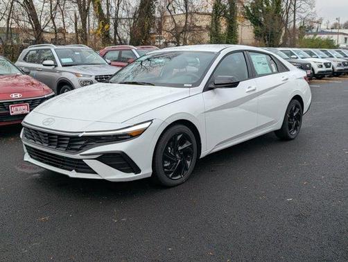 White 2026 Hyundai ELANTRA SEL Sport