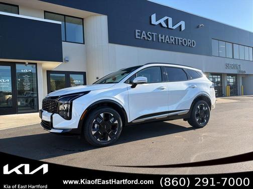Snow White Pearl 2026 Kia Sportage Hybrid SX-Prestige