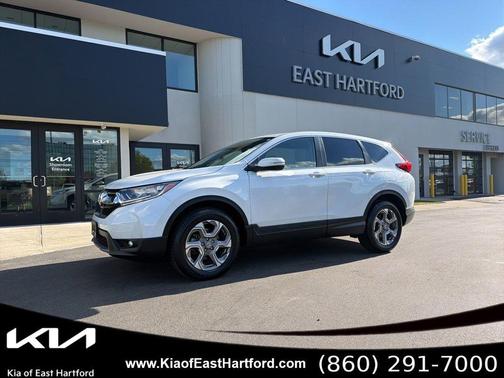 Platinum White Pearl 2019 Honda CR-V EX-L