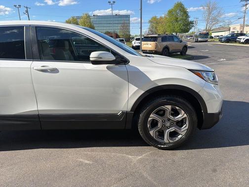 Platinum White Pearl 2019 Honda CR-V EX-L