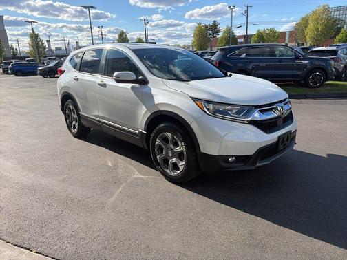 Platinum White Pearl 2019 Honda CR-V EX-L