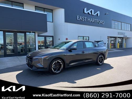 Gray 2025 Kia K4 EX