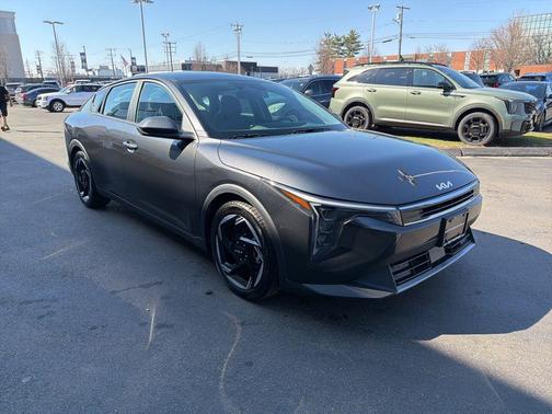 Gray 2025 Kia K4 EX