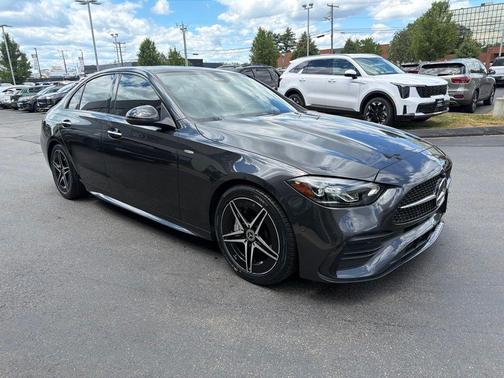 Obsidian Black Metallic 2022 Mercedes-Benz C-Class C 300 4MATIC
