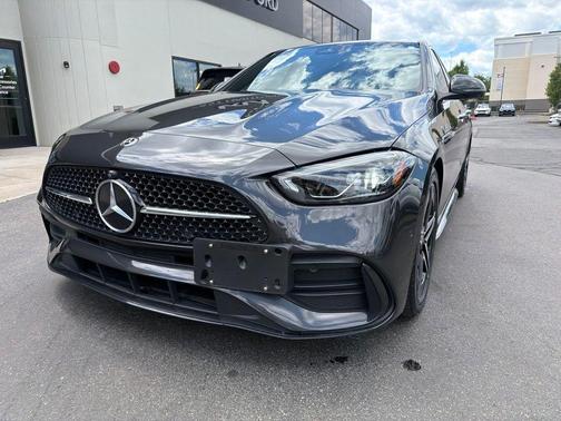Obsidian Black Metallic 2022 Mercedes-Benz C-Class C 300 4MATIC