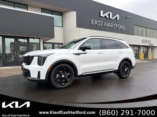 Snow White Pearl 2026 Kia Sorento Plug-In Hybrid X-LINE SX PRESTIGE